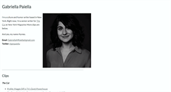 Desktop Screenshot of gabriellapaiella.com